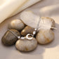Celestial Pearl Crescent Sterling Silver Bracelet