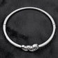 Radiant Sunburst Sterling Silver Ladies Cuff Bracelet