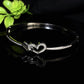 Radiant Sunburst Sterling Silver Ladies Cuff Bracelet