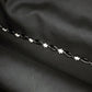 Midnight Blossom Sterling Silver Two-Tone Bracelet