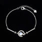 Luminous Teardrop Mother-of-Pearl Sterling Silver Bracelet