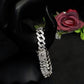 Royal Iced-Out Cuban Link 925 Sterling Silver Gents Bracelet