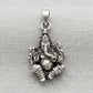 Lord Ganesha Sterling Silver Spiritual Pendant