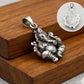 Lord Ganesha Sterling Silver Spiritual Pendant