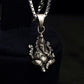Lord Ganesha Sterling Silver Spiritual Pendant