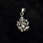 Lord Ganesha Sterling Silver Spiritual Pendant