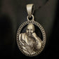 Sterling Silver Guruji Blessing Medallion Pendant