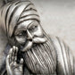 Guru Nanak Dev Ji Sterling Silver Religious Pendant