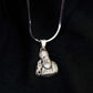 Guru Nanak Dev Ji Sterling Silver Religious Pendant