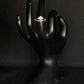92.5 Sterling Silver Floral CZ Ring
