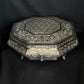 92.5 Sterling Silver Antique Octagonal Box - Royal Elegance