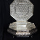 92.5 Sterling Silver Antique Octagonal Box - Royal Elegance