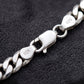Classic 925 Sterling Silver Figaro Link Bracelet