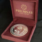 100g Round 999 Pure Silver Geaorge King Empire Silver Coin from Premsay Jewellers