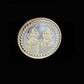 10g Round 999 Pure Silver laxmi Ganesh Silver Coin from Premsay Jewellers