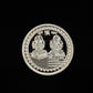 20g Round 999 Pure Silver laxmi Ganesh Silver Coin from Premsay Jewellers