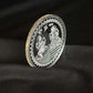 50g Round 999 Pure Silver laxmi Ganesh Silver Coin from Premsay Jewellers