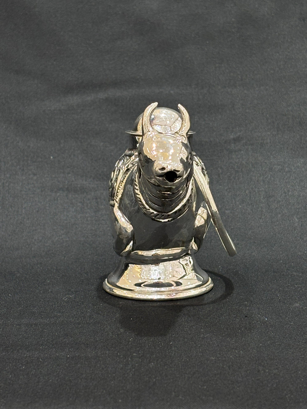 Silver Puja Kamandal, 925 Silver Holy Water Pot for Rituals & Worship