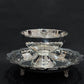 Silver Akhand Jyot Deepak with Jali Design high Polish