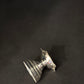 92.5 Sterling Silver Star Diya - Traditional Pooja Oil Lamp