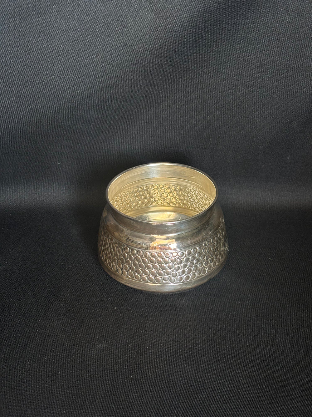 92.5 Sterling Silver Box with Intricate Floral Lid