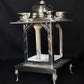 92.5 Sterling Silver Hatri - Elegant Handcrafted Pooja Mandir