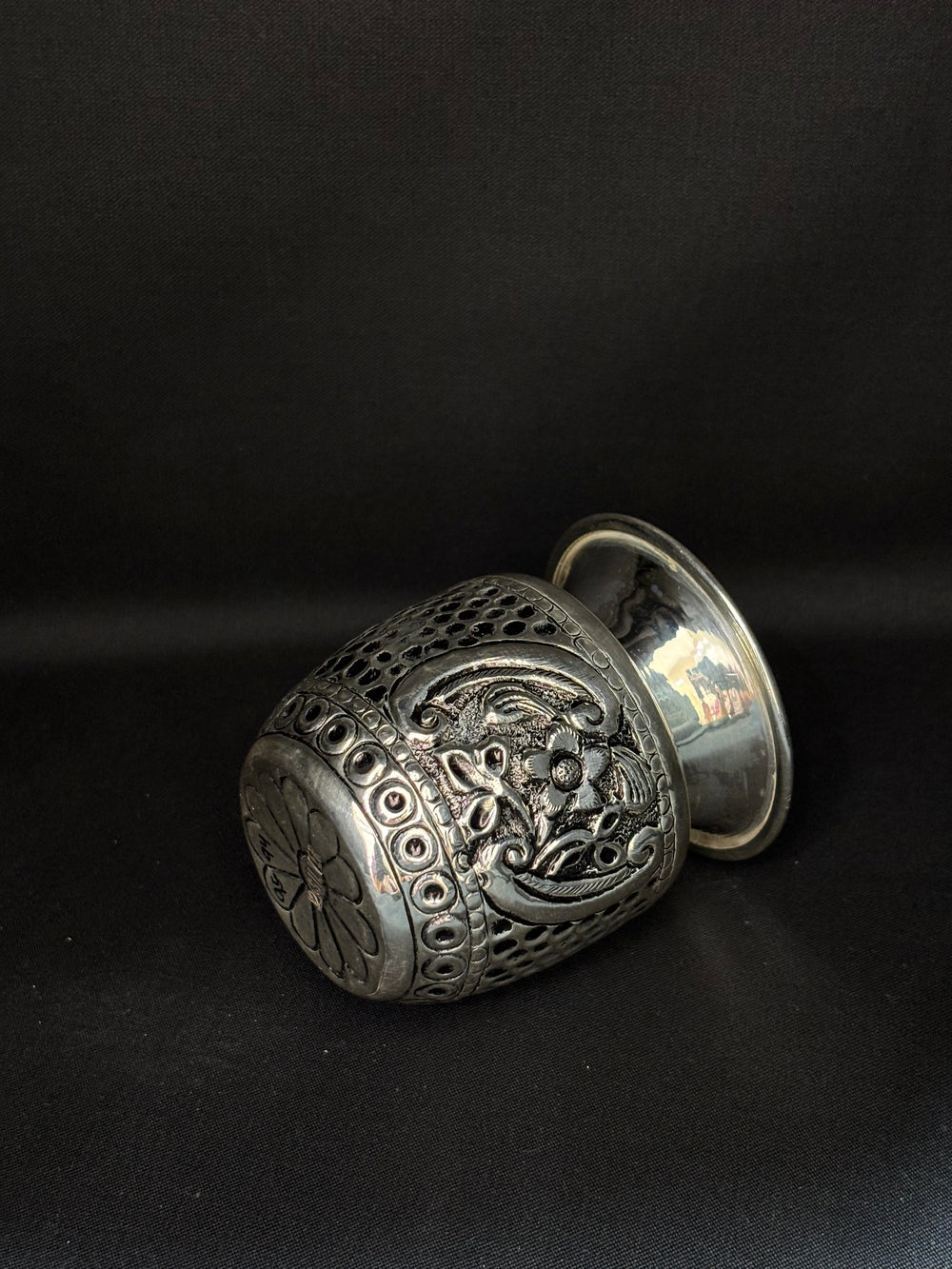 92.5 Sterling Silver Handcrafted Kalash Lota