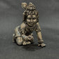 Silver Krishna Laddu Gopal Murti with High Antique Finish Divine Idol