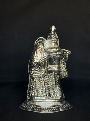92.5 Sterling Silver Radha Krishna Idol