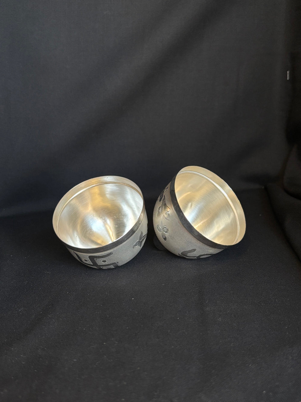 92.5 Sterling Silver Nariyal (Coconut) with Om and Swastika