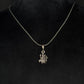 92.5 Sterling Silver Shri Hanuman Pendant - Spiritual Jewelry (Without Chain)