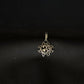 92.5 Sterling Silver Om Pendant - Spiritual Jewelry (Without Chain)