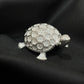 92.5 Sterling Silver Tortoise, Symbol of Prosperity & Good Luck