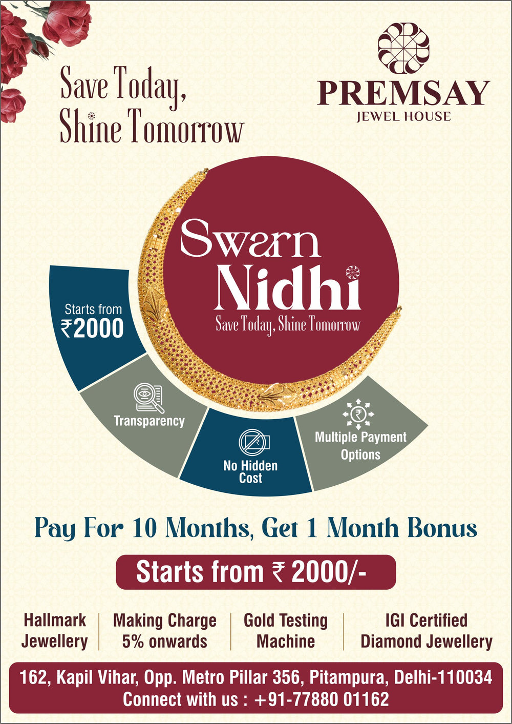 Swarn Nidhi Monthly Gold Investment Plan